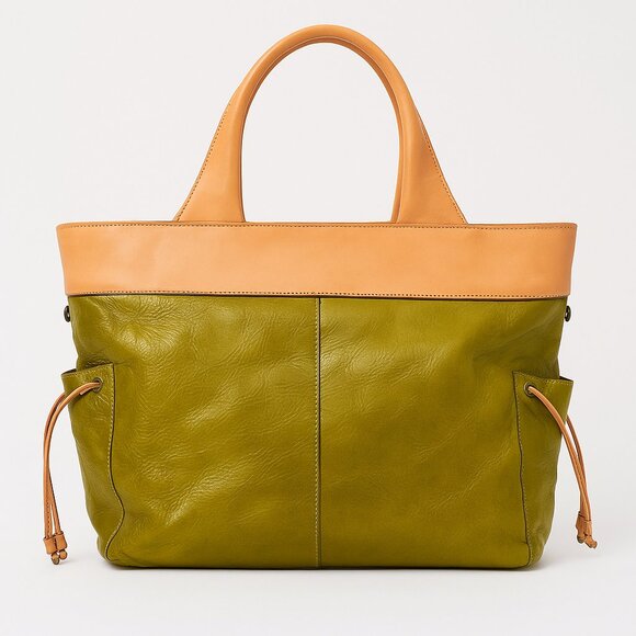 Vintage Etienne Privee Y2K Green Leather Shoulder Bag | NWOT** - Picture 1 of 10